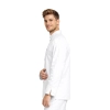 Bluza kucharska biała na napy elastyczna długi rękaw roz.3XL